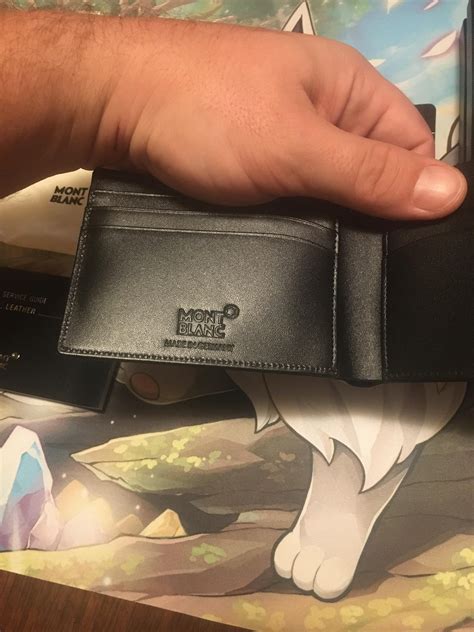 mont blanc wallet original vs fake